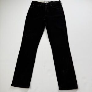 AGOLDE Merrel Mid Rise Straight Jeans Black Axis Wash Size 25 NWT